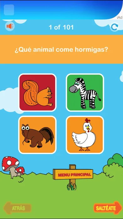 Animal 101 Spanish স্ক্রিনশট