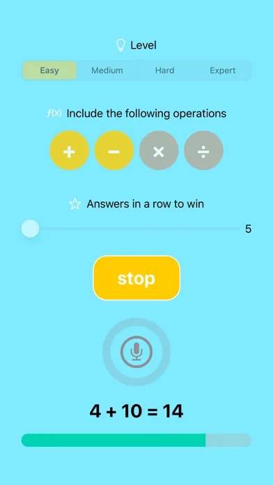 Calcular, mental maths Screenshots