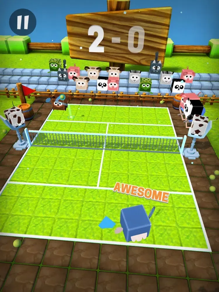 Pet Tennis iPad  스크린샷