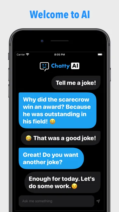 AI Chat! | ChattyAI سکرین شاٹس