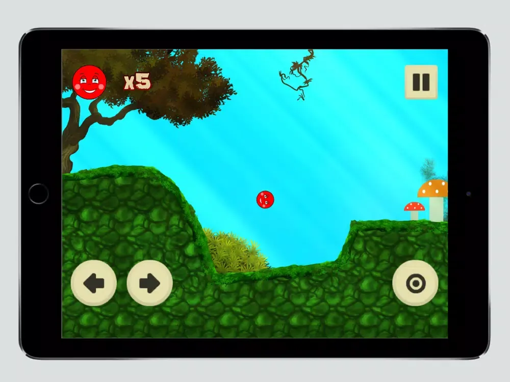 Скриншоты Bouncing Red Ball Adventure iPad 