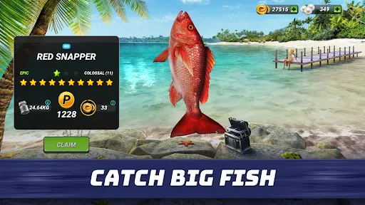 Captures d'écran de Fishing Clash