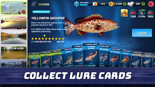 Captures d'écran de Fishing Clash