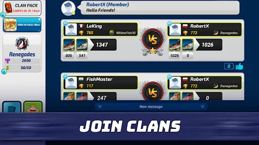 Captures d'écran de Fishing Clash