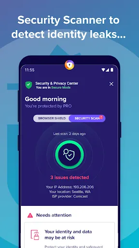 Tenta Private VPN Browser Screenshots