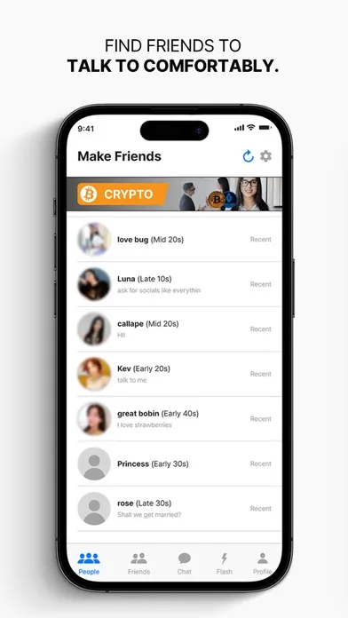 Find Friends CRYPTO স্ক্রিনশট