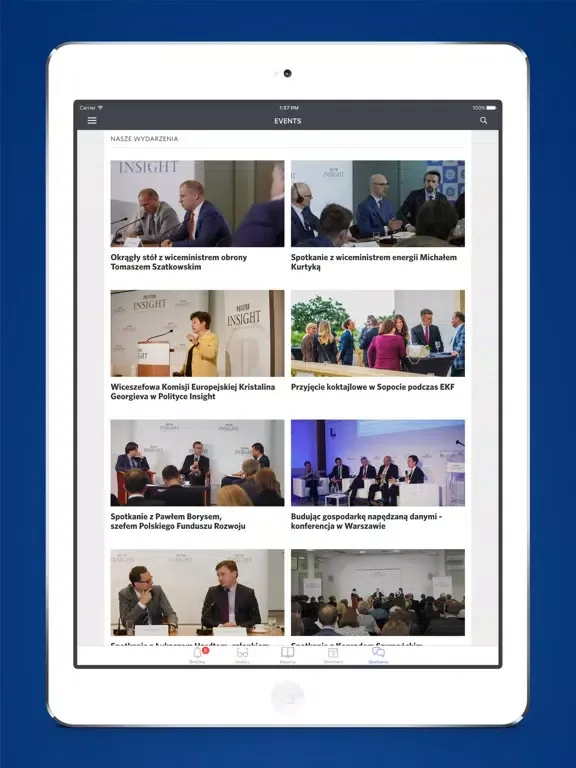 Polityka Insight iPad  স্ক্রিনশট