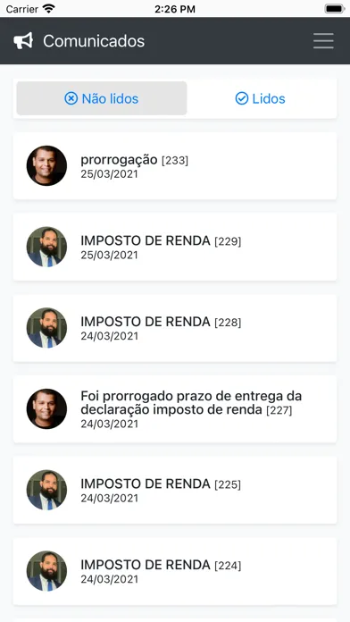 Tangkapan layar Teorema Tríplice Valor