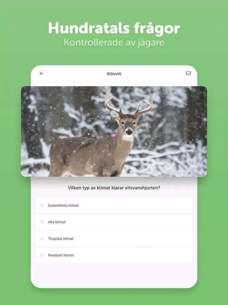 Ta Jägarexamen iPad  স্ক্রিনশট