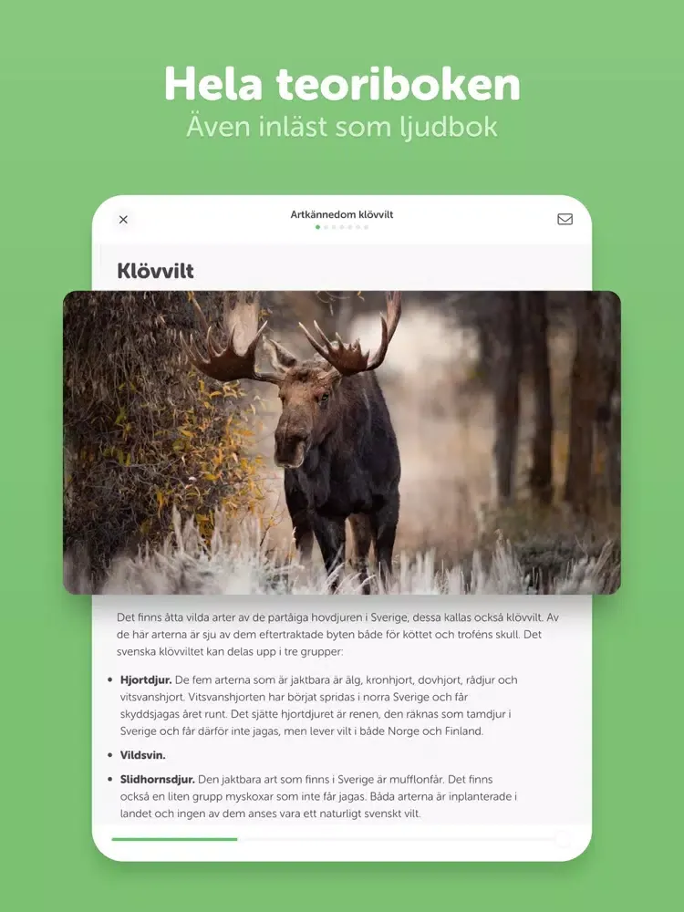 Ta Jägarexamen iPad  স্ক্রিনশট