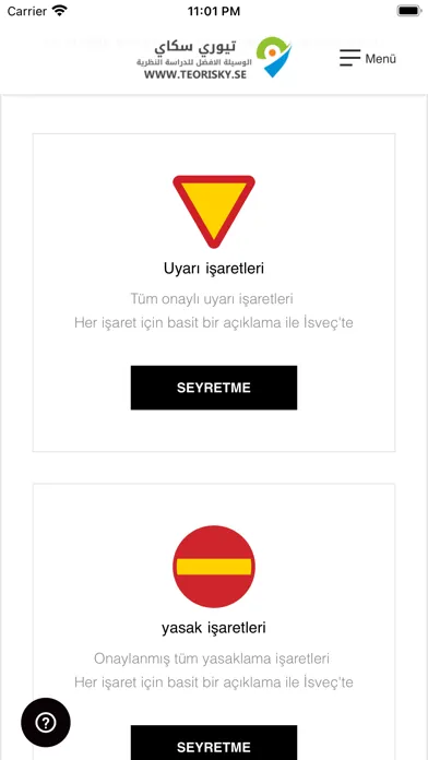 Teori På Turkiska - körkort B 스크린샷
