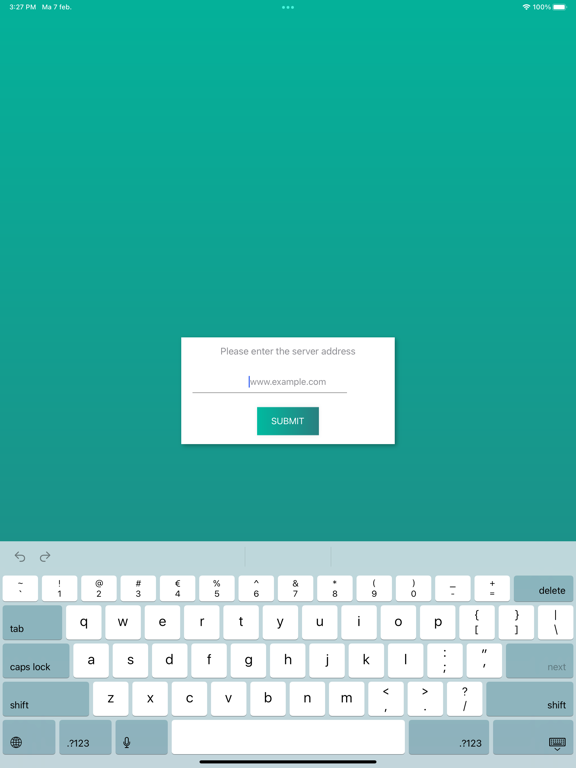TEOS Mobile V3 iPad  Screenshots