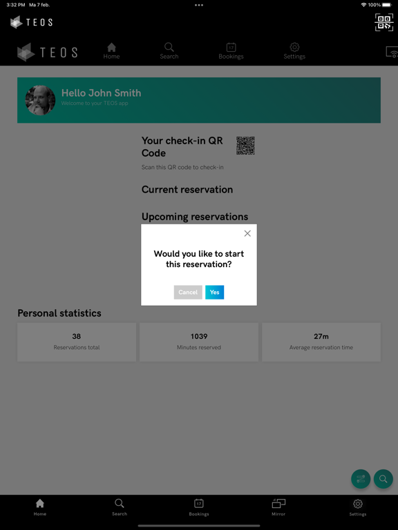 TEOS Mobile V3 iPad  Screenshots