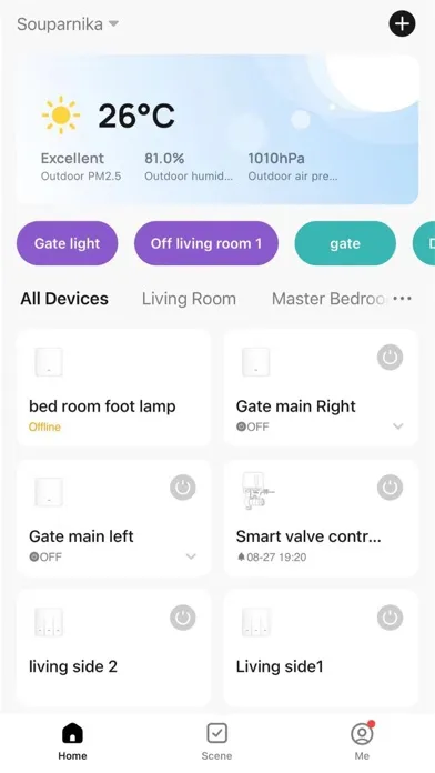 Tangkapan layar TEP SmartLife