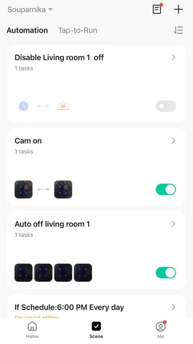 Tangkapan layar TEP SmartLife