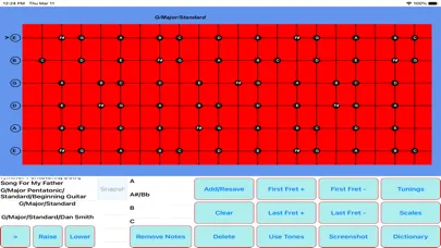 Ảnh chụp màn hình của The Chord and Scale Finder