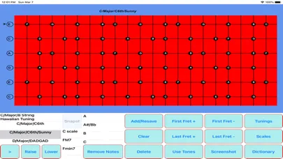 Ảnh chụp màn hình của The Chord and Scale Finder