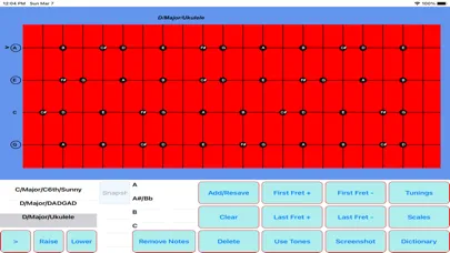Ảnh chụp màn hình của The Chord and Scale Finder