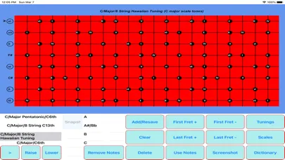 Ảnh chụp màn hình của The Chord and Scale Finder