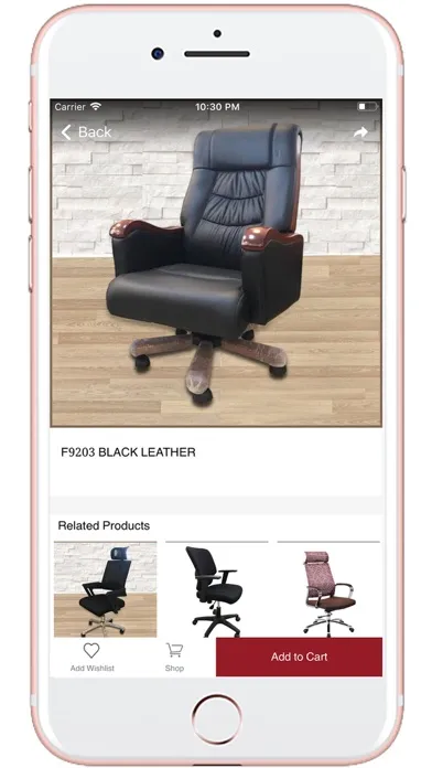 Tangkapan skrin Leeco Furniture