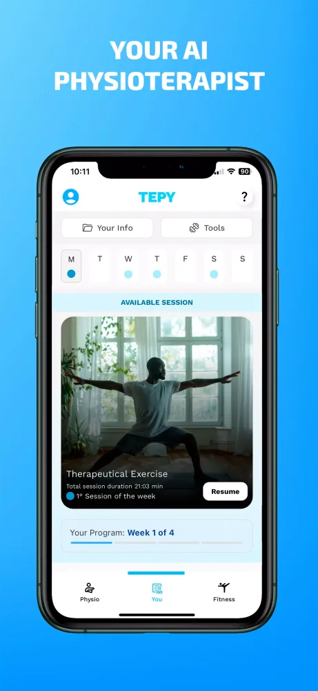 Capturas de tela do Tepy – AI for Muscle Pain
