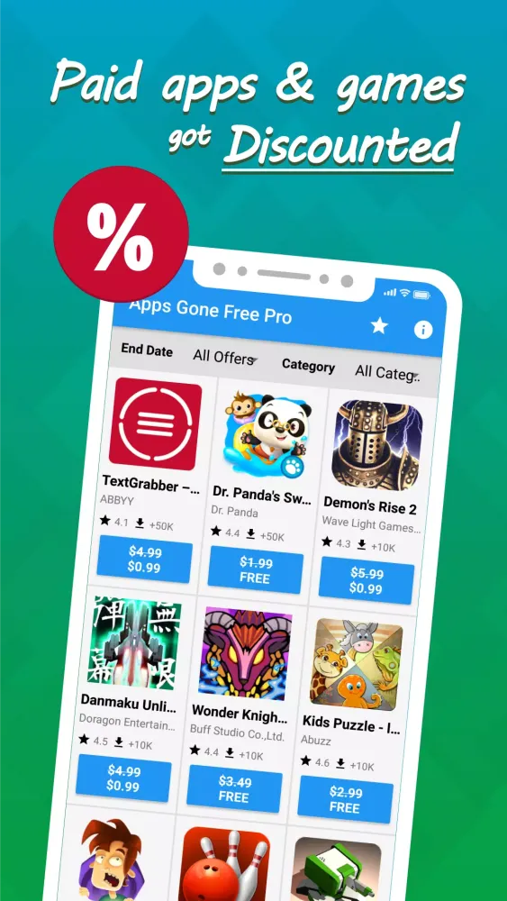 Apps Gone Free Pro Ekran Görüntüleri