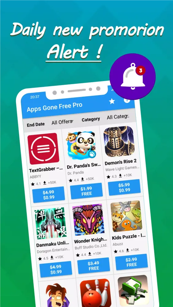 Apps Gone Free Pro Ekran Görüntüleri