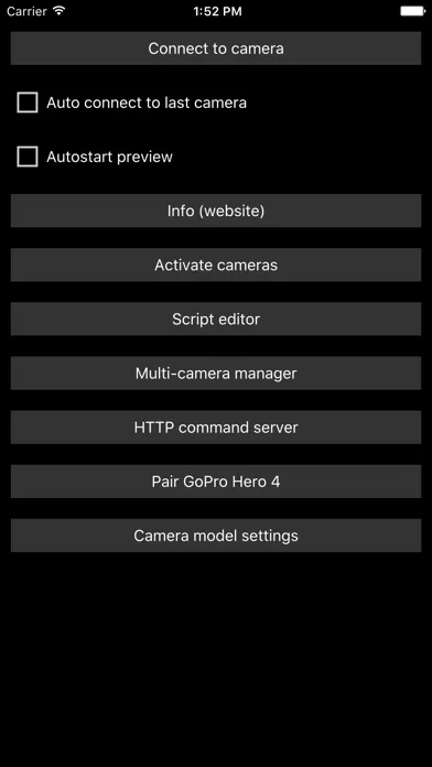 Capturas de pantalla de Action Camera Toolbox