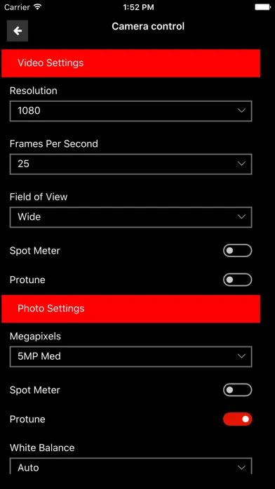Capturas de pantalla de Action Camera Toolbox