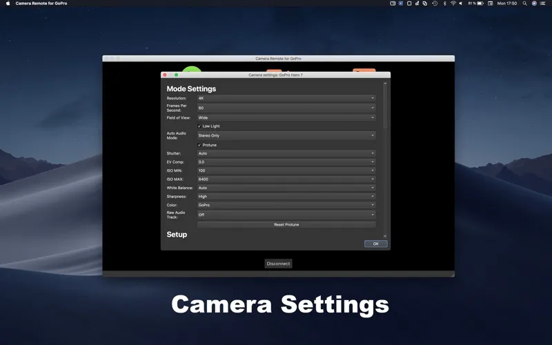 Camera Remote for GoPro سکرین شاٹس