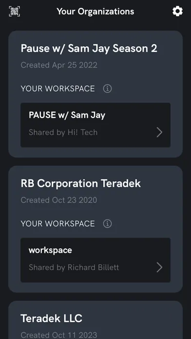 Teradek Core Share سکرین شاٹس