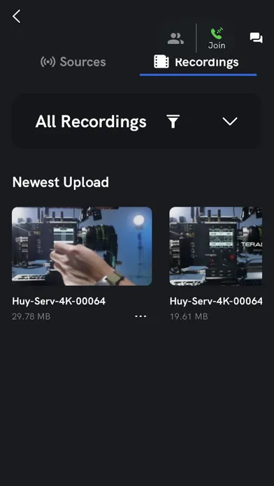 Teradek Core Share سکرین شاٹس