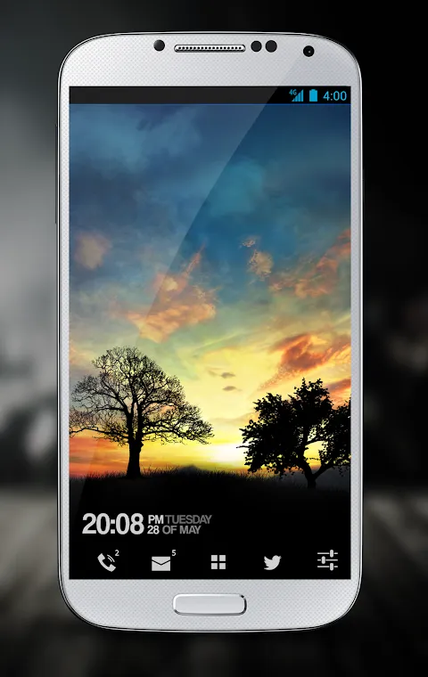 Sunset Hill Live Wallpaper - Free Screenshots