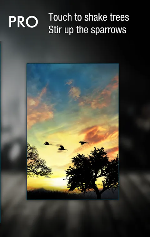 Sunset Hill Live Wallpaper - Free Screenshots