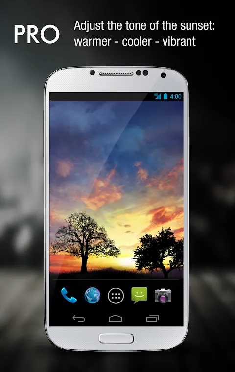 Sunset Hill Live Wallpaper - Free Screenshots