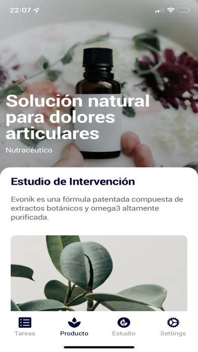 Screenshot di Evonik