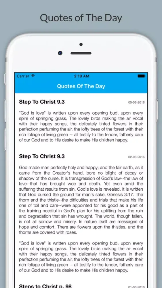 Bible with EGW Comments Screenshots