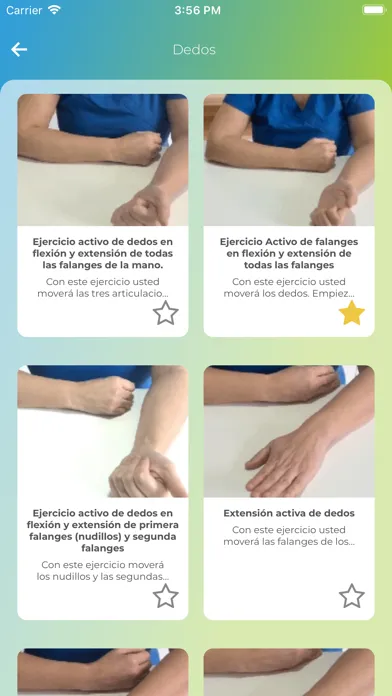 Zrzuty ekranu Terapia de manos