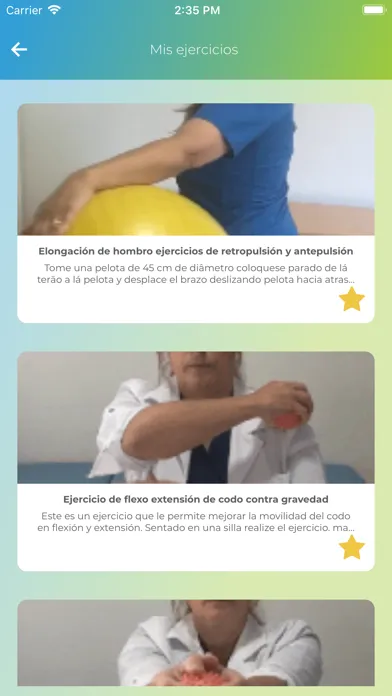 Zrzuty ekranu Terapia de manos
