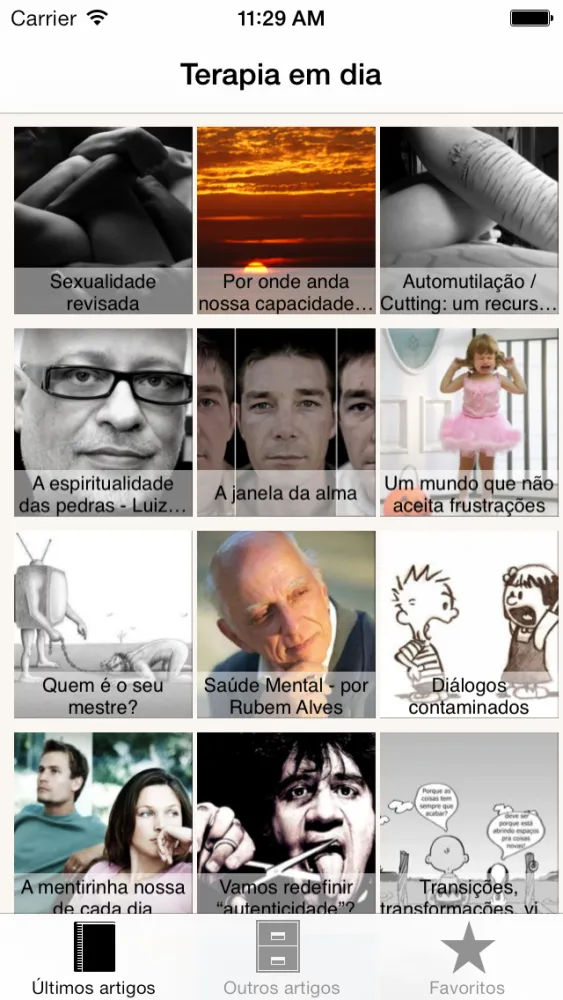 Zrzuty ekranu Terapia em dia