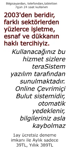 Ảnh chụp màn hình của Kerrat Veresiye Takip Programı
