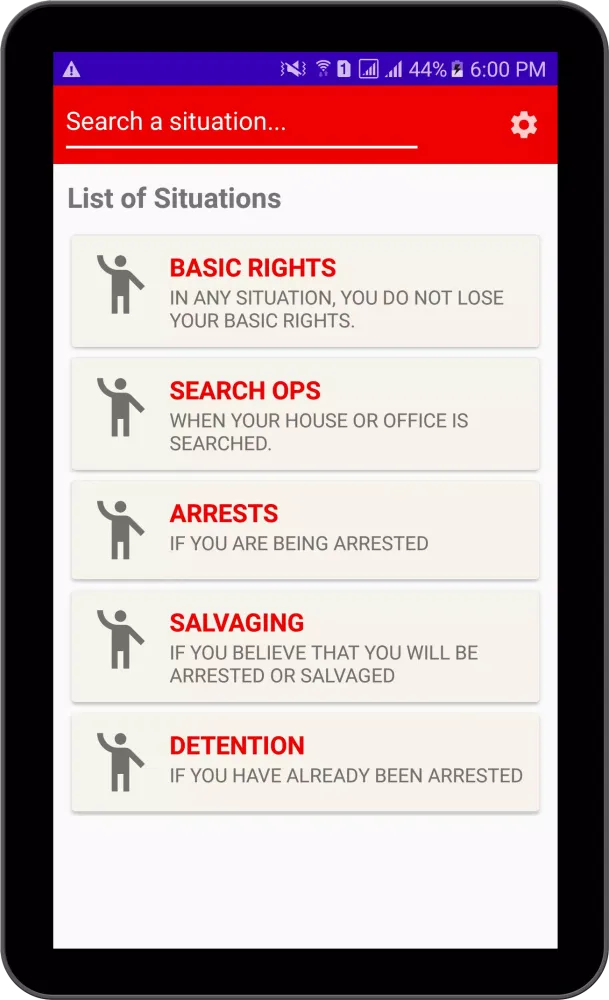 FMA - Know Your Rights應用截圖