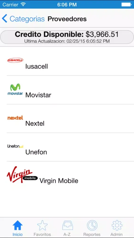 Capturas de pantalla de Te Recargamos