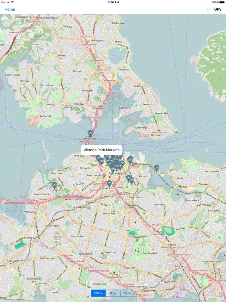Скриншоты Auckland (New Zealand) – City Travel Companion iPad 