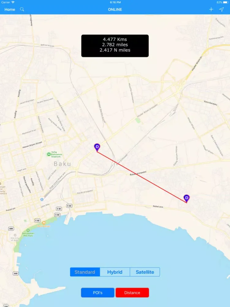 Baku (Azerbaijan) – Travel iPad  Screenshots
