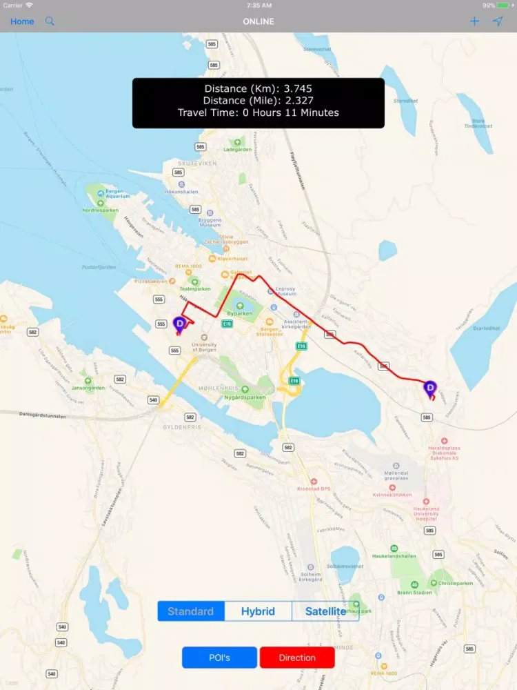 Screenshot di Bergen – Travel Companion iPad 