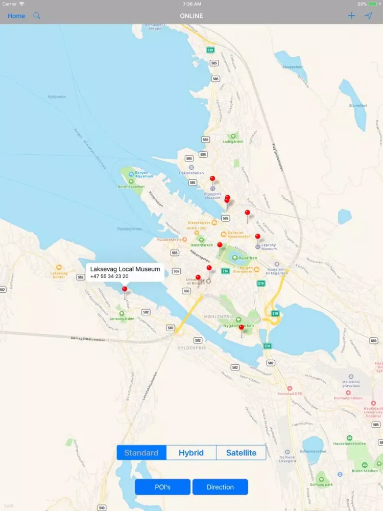Screenshot di Bergen – Travel Companion iPad 