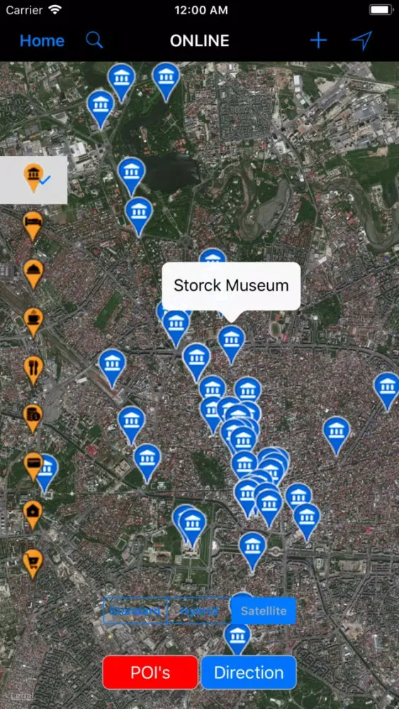 Tangkapan layar Bucharest (Romania) – City Map