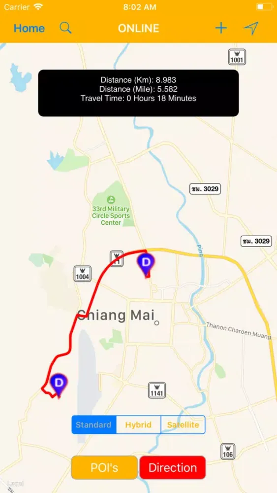 Zrzuty ekranu Chiang Mai (Thailand)