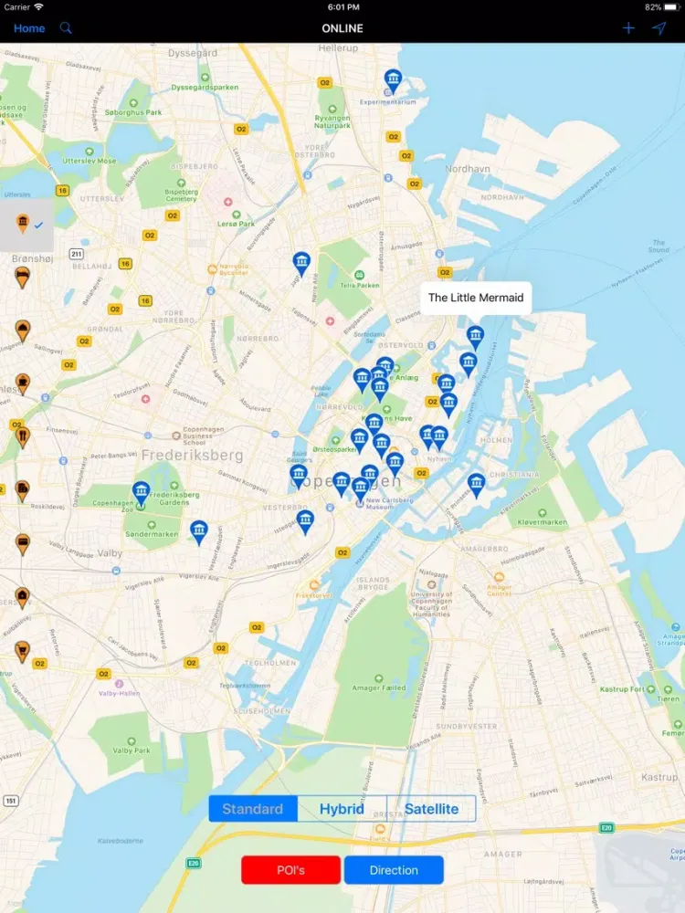 Capturas de tela do Copenhagen (Denmark) – Travel iPad 